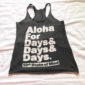 Dark Grey 50th State of Mind Tank